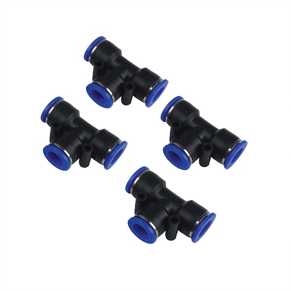 Primefit 1/2-in. Push to Connect Fittings for 1/2-in. OD Air Tubin, 4PK PC1212T-4 - main